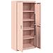 Armadio Rosa 80 x 40 x 180 cm Acciaio - Foto miniatura 5