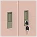 Armadio Rosa 80 x 40 x 180 cm Acciaio - Foto miniatura 9