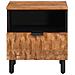 Armadio da Notte con cassetto 2 pcs Marrone 40 x 33 x 46 cm - Foto miniatura 4