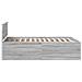 Struttura del letto con testiera Grigio Sonoma 140 x 190 cm - Foto miniatura 8