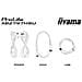 iiyama ProLite XB2797HSU-W1, 68,6 cm (27"), 1920 x 1080 Pixel, Full HD, LED, 1 ms, Bianco - Foto miniatura 5