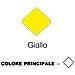 Bici Da Donna Linea Olanda Bicicletta City Bike Ol26 Senza Cambio 1v Completa Di Accessori Con Luci A Led - 46 Giallo - Foto miniatura 1