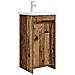 Mobile da bagno con lavabo Legno antico 42 x 40 x 84,5 cm - Foto miniatura 1