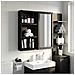 Armadio da bagno a muro Rovere Nero 30 x 10 x 60,5 cm - Foto miniatura 5