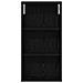 Armadio da bagno a muro Rovere Nero 30 x 10 x 60,5 cm - Foto miniatura 6