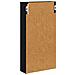 Armadio da bagno a muro Rovere Nero 30 x 10 x 60,5 cm - Foto miniatura 8