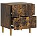Armadio da Notte con cassetto Rovere Fumo 62 x 34,5 x 47,5 cm - Foto miniatura 3
