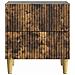Armadio da Notte con cassetto Rovere Fumo 62 x 34,5 x 47,5 cm - Foto miniatura 4