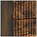 Armadio da Notte con cassetto Rovere Fumo 62 x 34,5 x 47,5 cm - Foto miniatura 7