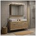 Set di mobili per il bagno 4 pcs Rovere Sonoma - Foto miniatura 2