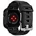Spigen Rugged Armor Pro Per Apple Watch 4 / 5 / 6 / 7 / 8 / Se (44 / 45mm) Nero - Foto miniatura 2
