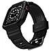 Spigen Rugged Armor Pro Per Apple Watch 4 / 5 / 6 / 7 / 8 / Se (44 / 45mm) Nero - Foto miniatura 5