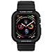 Spigen Rugged Armor Pro Per Apple Watch 4 / 5 / 6 / 7 / 8 / Se (44 / 45mm) Nero - Foto miniatura 7