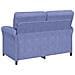 Set di divani 2 pz Blu jeans Tessuto - Foto miniatura 4