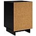 Comodino 2 pz Nero 33,5 x 34,5 x 50 cm Legno ingegnerizzato - Foto miniatura 6