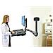 StyleView Sit-Stand Combo System with Worksurface and Small Black  - Foto miniatura 7