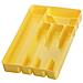 Portaposate in plastica con 6 scomparti cm 33x25xH 4,5 colori assortiti - Foto miniatura 2