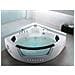 Vasca Da Bagno Bianca Con Led E Idromassaggio 155 Cm Martinica - Foto miniatura 15