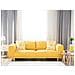 Divano A 3 Posti Color Giallo Nivala - Foto miniatura 3