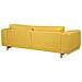 Divano A 3 Posti Color Giallo Nivala - Foto miniatura 7