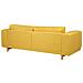 Divano A 3 Posti Color Giallo Nivala - Foto miniatura 16