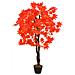 Albero Di Acero Artificiale Con Vaso Rosso 120 Cm - Foto miniatura 1