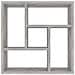 Scaffale a Parete Grigio Cemento 45,1x16x45,1 Legno Multistrato - Foto miniatura 2