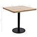 Tavolo Da Bistrot Marrone Chiaro 80x80 Cm In Mdf - Foto miniatura 6