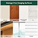 Hook Grande Designer Con Schiuma Strisce Bronzo Metallizzato Grande - Foto miniatura 4