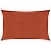 Vela Parasole 160 G / m? Terracotta 4x7 M In Hdpe - Foto miniatura 1