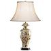 Lampada Da Tavolo A 1 Luce Nero, Oro, E27 - Foto miniatura 1