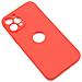 Custodia Tpu Silicone Cover Soft-case Per Apple Iphone 12 Pro Max Red - Foto miniatura 1