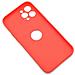 Custodia Tpu Silicone Cover Soft-case Per Apple Iphone 12 Pro Max Red - Foto miniatura 3