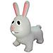 Animale Che Salta Coniglio Grigio Gerardo - Foto miniatura 1