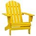 Sedia Giardino Adirondack in Legno Massello di Abete Gialla - Foto miniatura 1