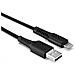 Cavo Usb A Lightning Nero 1m - Foto miniatura 2