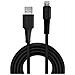 Cavo Usb A Lightning Nero 1m - Foto miniatura 1