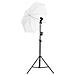 Kit Di Illuminazione Da Studio Con Treppiedi E Ombrelli - Foto miniatura 2