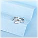 Anelli Hug Con Messaggi D'amore, Confezione Da 2 Silver - Foto miniatura 2