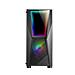 Case MC777 Tower ATX / micro ATX / mini-ITX 1 Porte USB 3.2 Gen 1 Colore Nero (Finestrato) - Foto miniatura 2
