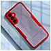 Cover 360° Per Galaxy A14 Retro Rigido Protezione Schermo Flessibile Bordo Rosso - Foto miniatura 4