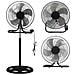 VPM45 ventilatore Nero, Stainless steel - Foto miniatura 1