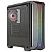 Case Skyline ARGB Midi Tower ATX, micro ATX, Mini-ITX 3 Porte USB 3.2 Colore Nero (Finestrato) - Foto miniatura 2