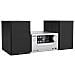 Microsistema Audio per la Casa M-725DAB-S HiFi con CD /USB /DAB + Streaming Audio Bluetooth 50 W Nero /Argento - Foto miniatura 4