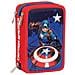 Astuccio 3 Zip Marvel Avengers Captain America - Foto miniatura 1