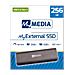 SSD Esterno 256 GB MyExternal SSD Velocità 520 MB /s USB Tipo-C Colore Grigio - Foto miniatura 4