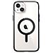Cover Per Iphone 14 Plus / 15 Plus Magsafe Presidio Perfect Clear Geo, Nero Transparente - Foto miniatura 2