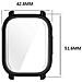 Custodia Protettiva Per Redmi Watch 5 Active - Cover Completa In Nero - Foto miniatura 6