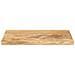 Piano Per Tavolo 60x40x2,5 Cm Rettangolare Legno Massello Mango - Foto miniatura 3
