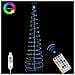 Albero Di Natale Luminoso 200 Luci A Led Spirale Per Interno Ed Esterno 210 Cm - Foto miniatura 3